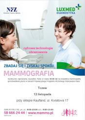 Bezpłatne badania dla kobiet w Tczewie